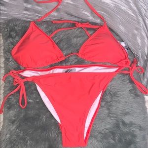 Tie Bikini Set